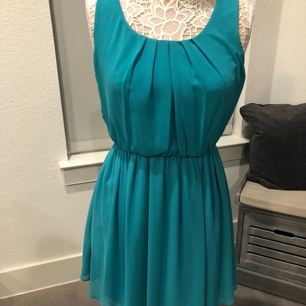 Turquoise Dress